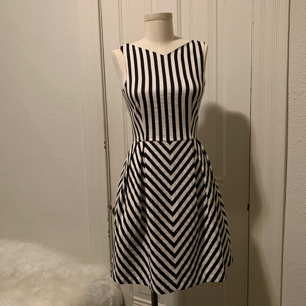 Black and White Dress